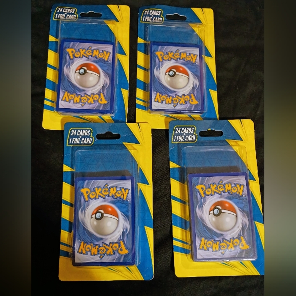 ( 4 ) UNOPENED 24 Card Packs with Foil Card in Each Pack